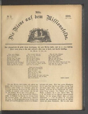 N° 3. März. 1893