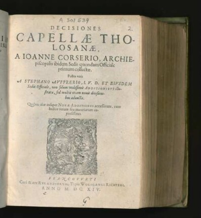 Decisiones Capellae Tholosanae