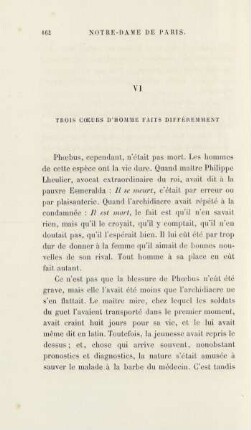 VI. Trois coeurs d'homme faits différemment