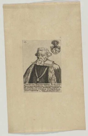 Bildnis des Christian Distelmeier