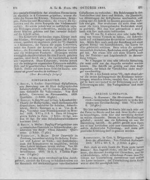 Lessing, C.: Die Mexicanerin. Historisch-romantisches Heldengedicht in 6 Gesängen. Zerbst: Kummer 1829