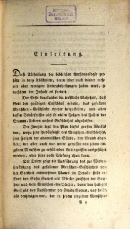 Biblische Anthropologie, 3,1