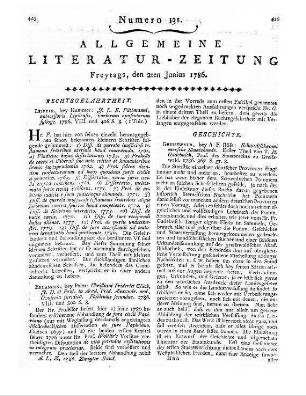 Püttmann, J. L. E.: Variorum opusculorum sylloge. Leipzig: Kummer 1786