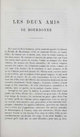 Les deux amis de Bourbonne