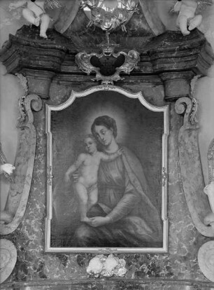 Mariahilfaltar — Madonna