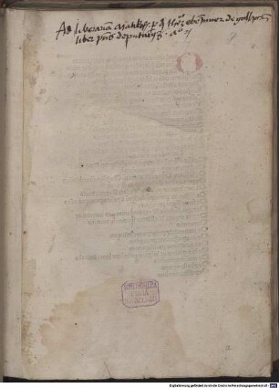 Bulla aurea : Nürnberg und Metz 1356