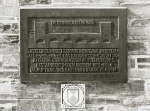 Plauen, Brücke über d. Weiße Elster, vor 1244