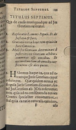 Titulus septimus.