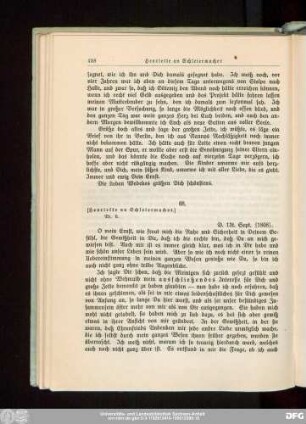 68. [Henriette an Schleiermacher.]