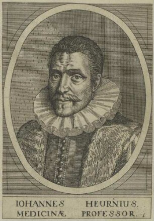 Bildnis des Johannes Heurnius