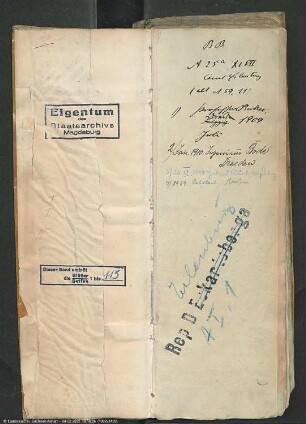 Erbbuch des Amts Eilenburg