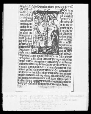 Christus am Kreuz zwischen Maria und Johannes