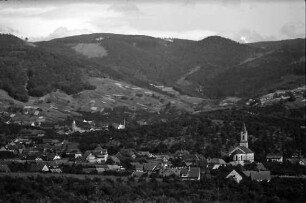 Altschweier: Bühlertal vom Aussichtsturm