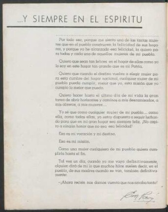 ...Y siempre en el espíritu