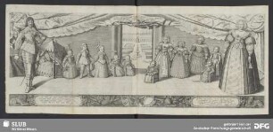 Effigies Guilhelmi, Hassiae Landgravii ; et coniugis Aemiliae Elisabethae Comitissae Hanovicae cum Liberis