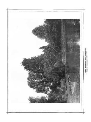 L. Späth, Baumschule bei Rixdorf-Berlin. Teich mit Baumgruppen im Arboretum