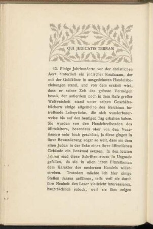 [III.] Qui Judicatis Terram