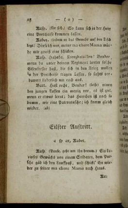Eilfter Auftritt. - Zwanzigster Auftritt.