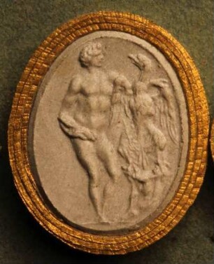 Ganymed mit dem Adler (Daktyliothek, Erstes Mythologisches Tausend)