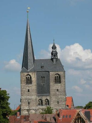 Quedlinburg - Marktkirche : Die Marktkirche. Aufgenommen in Quedlinburg ca. 2004