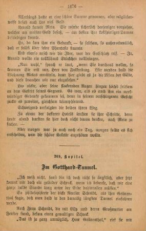 269. Kapitel. Am Gotthard-Tunnel