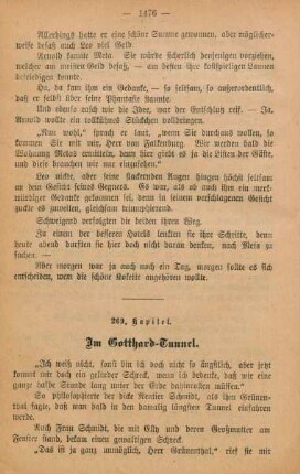 269. Kapitel. Am Gotthard-Tunnel