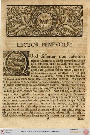 Lector Benevole!
