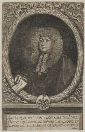 Bildnis des Joh. Christoph von Uffenbach
