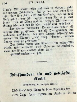 Fünfhundert ein und siebzigste Nacht