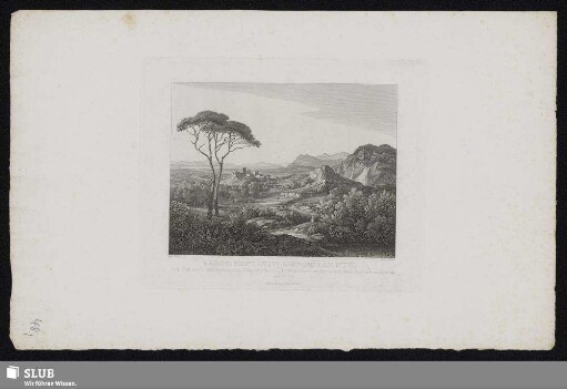 Landschaft In Italienischen Styl