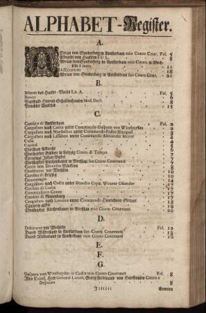 Alphabet-Register