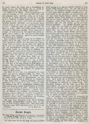 449-453 Sociale Fragen