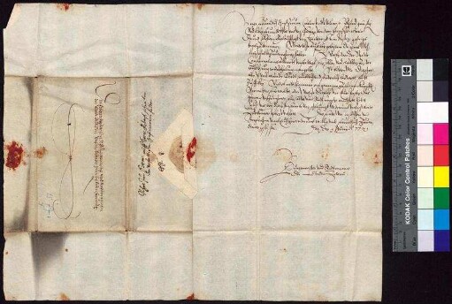 Bürgermeister und Rat von Zittau schicken Bürgermeister und Rat von Bautzen das Original des Briefs des Sekretärs David Kober, der tags zuvor bei ihnen eingegangen ist.