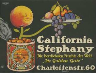 California Stephany. Die herrlichsten Früchte der Welt