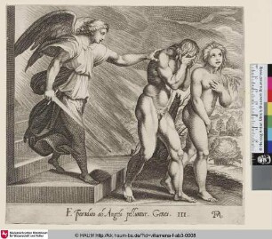 E paradiso ab Angelo pelluntur. Genes. III