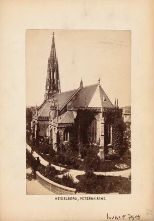 Peterskirche, Heidelberg: Ansicht