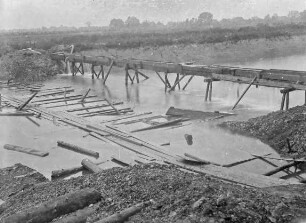 Bau des Recke-Dükers/Mittellandkanal
