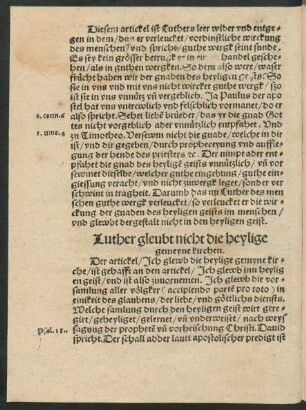 Luther gleubt nicht die heylige gemeyne kirchen.
