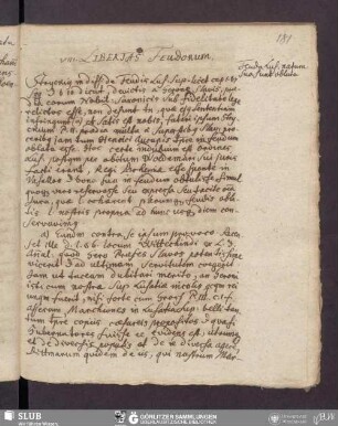 VIII. Libertas Feudorum