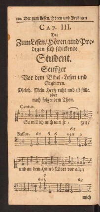 Seuffzer Vor dem Bibel-Lesen und Studieren.