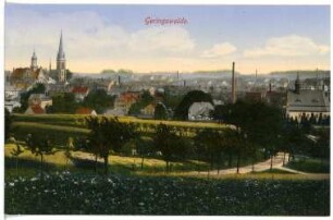 Geringswalde. Blick auf Geringswalde