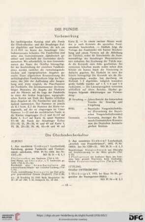 Die Funde
