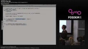 HTTP/2 for Go: Overview of HTTP/2 and the design of Go's support for it