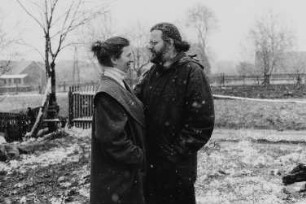 Der Schriftsteller Thomas Rosenlöcher mit seiner Frau Birgit Rosenlöcher