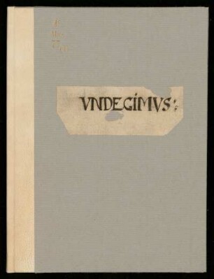 Geistliche Vokalmusik, Instrumentalmusik. Undecimus : 17. Jh.