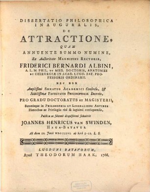 Diss. inaug. philos. de attractione
