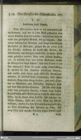 §. 28. Fortsetzung dieser Materie