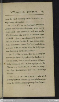 41. Die Klugheit