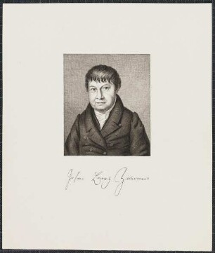 Icones Professorum Marpurgensium — Bildnis des Johann Lorenz Zimmermann (1762-1834)