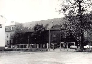 Ansicht der Stadthalle. Detmold. Schlossplatz
